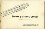 Brevard Engineering College Announcement 1960-1961 by Brevard Engineering College