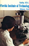 Florida Institute of Technology Catalog 1974-1975