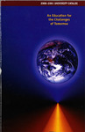 Florida Institute of Technology Catalog 2000-2001 by Florida Institute of Technology
