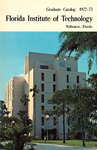 Florida Institute of Technology Graduate Catalog 1972-1973