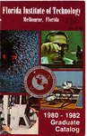 Florida Institute of Technology Graduate Catalog 1980-1982