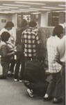 1986 Student Using the Card Catalog by Florida Institute of Technology