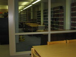 2009 Room storing Theses and Dissertations by Evans Library